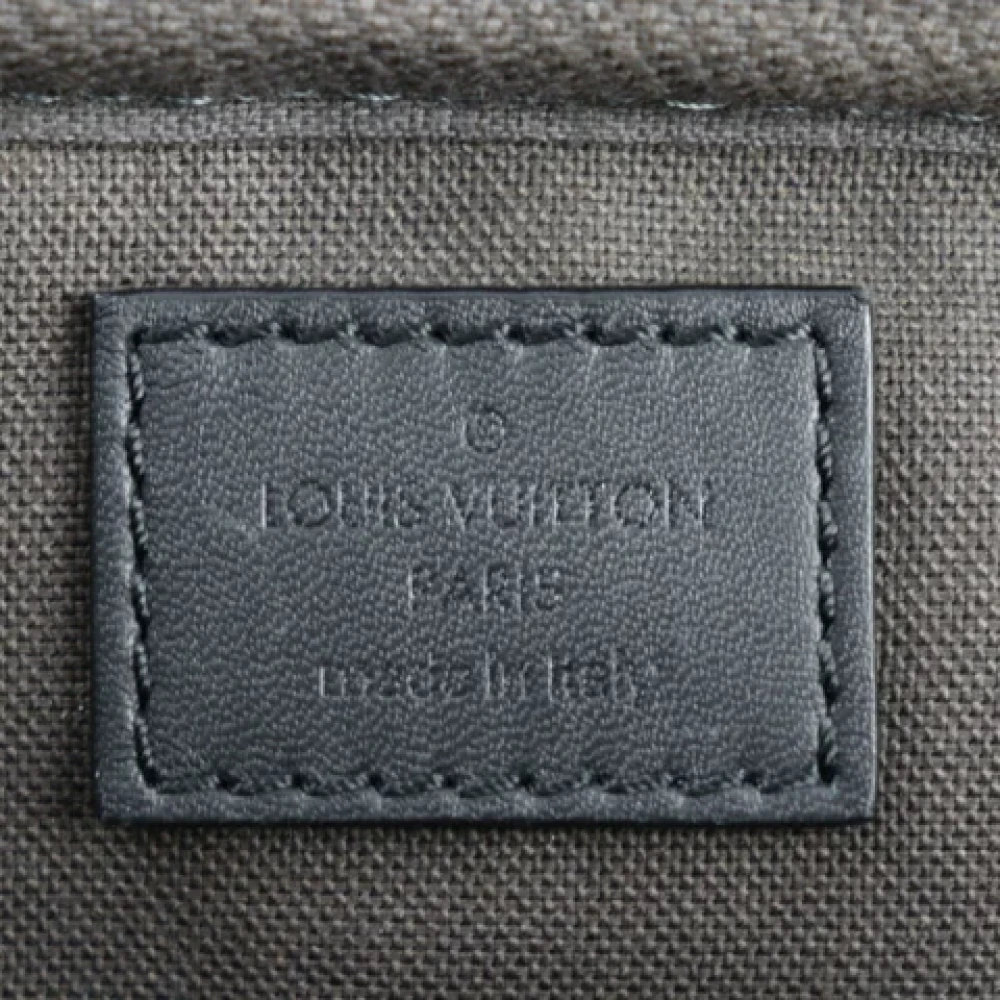 Louis Vuitton Vintage Pre-owned Fabric crossbody-bags Gray Dames