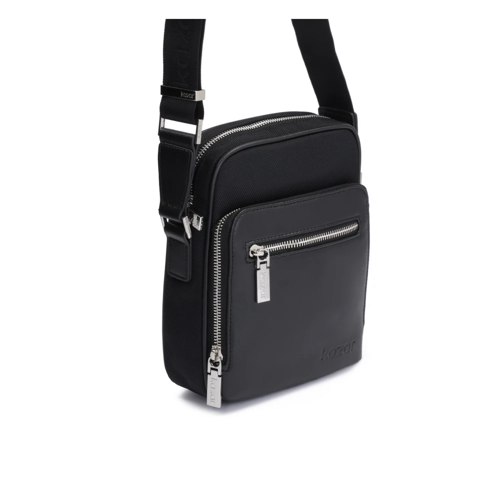 Kazar Zwarte tas voor mannen Black Heren