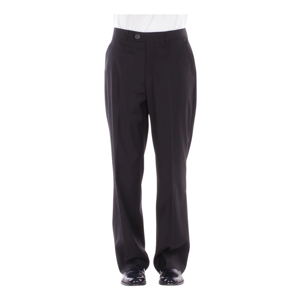 John Richmond Men's Black Suit Trousers, L, Suit Trousers