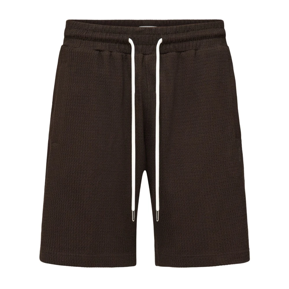 Drykorn Men's Brown Brikko Shorts - Casual Shorts - 2XL - Shorts