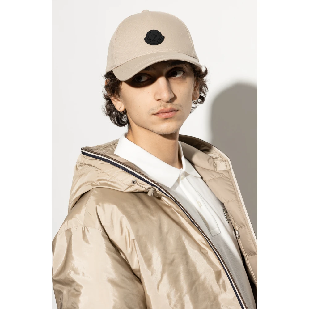 Moncler Baseball cap Beige Heren