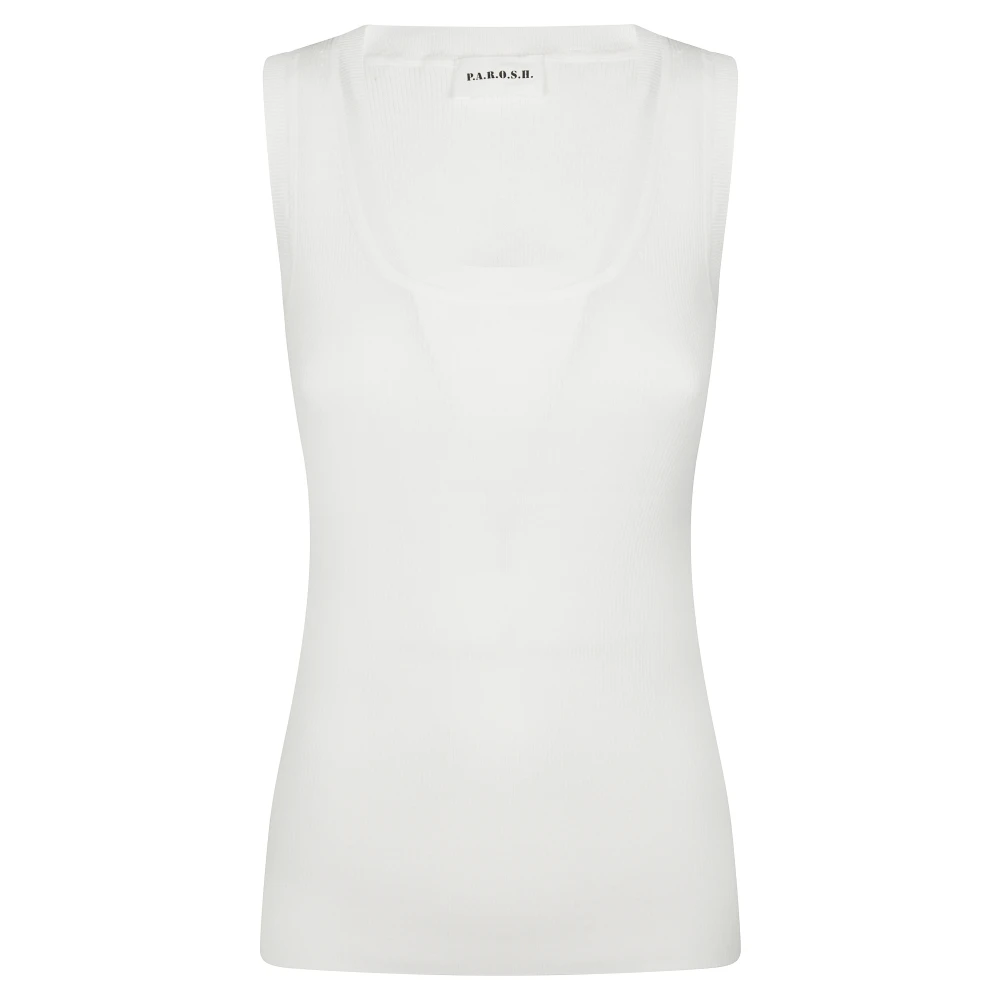 Tops > Sleeveless Tops - - P.a.r.o.s.h. - Modalova