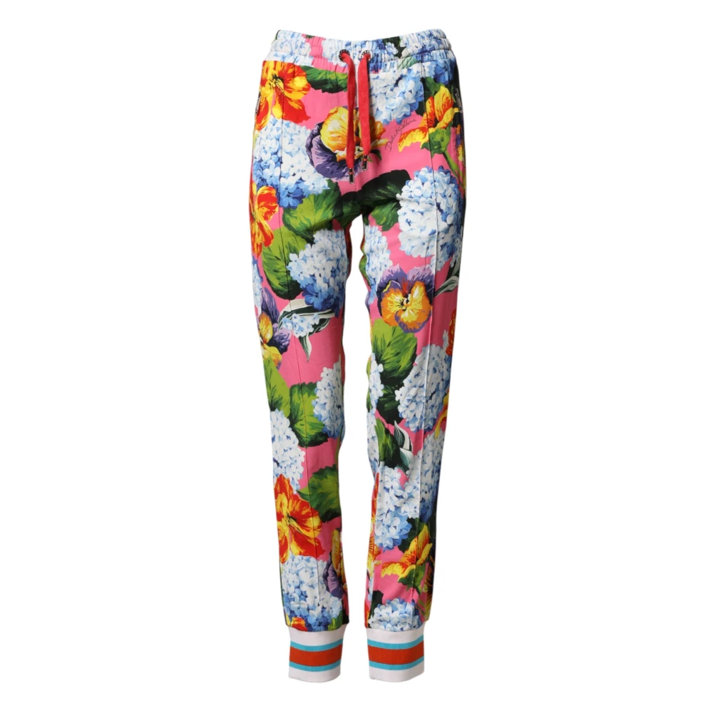 Dolce & Gabbana Women's Multicolor Sweatpants, 3XS, Jogger Trousers