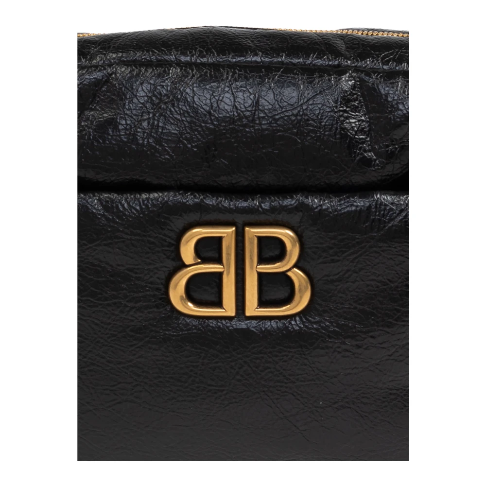 Balenciaga Schoudertas Monaco Klein Black Dames