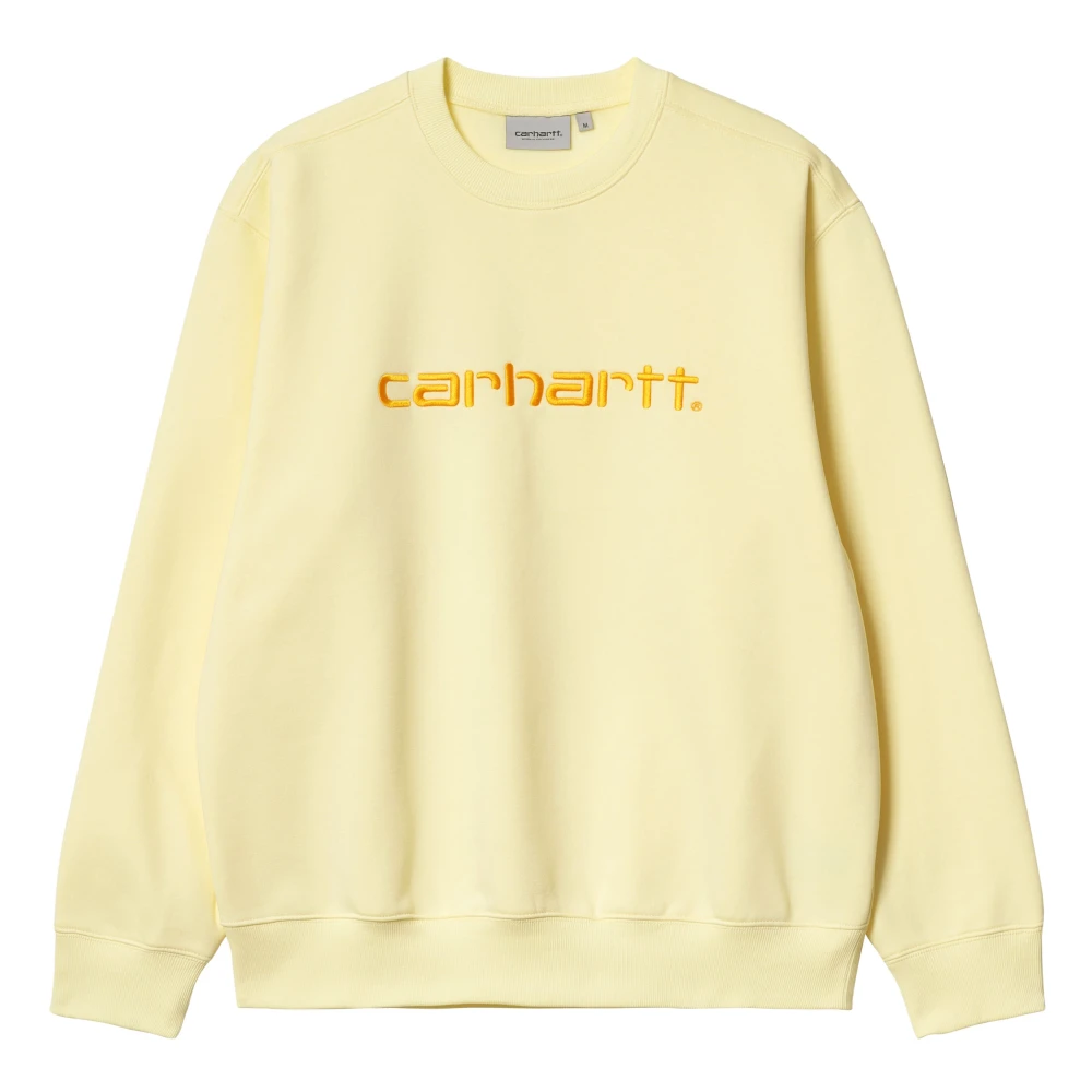 Carhartt WIP Comfortabel en stijlvol Carhartt Sweatshirt Yellow Heren