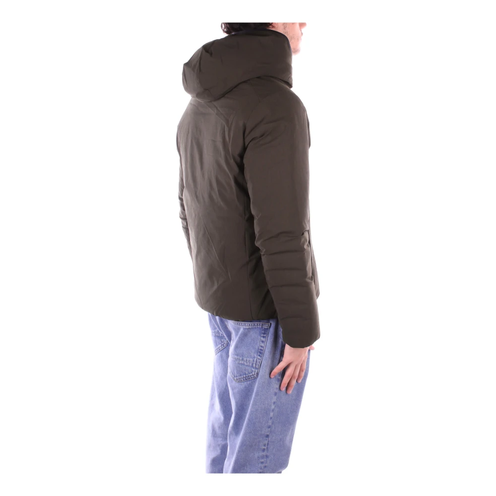 Save The Duck Groene Hoodie met Ritszakken Green Heren