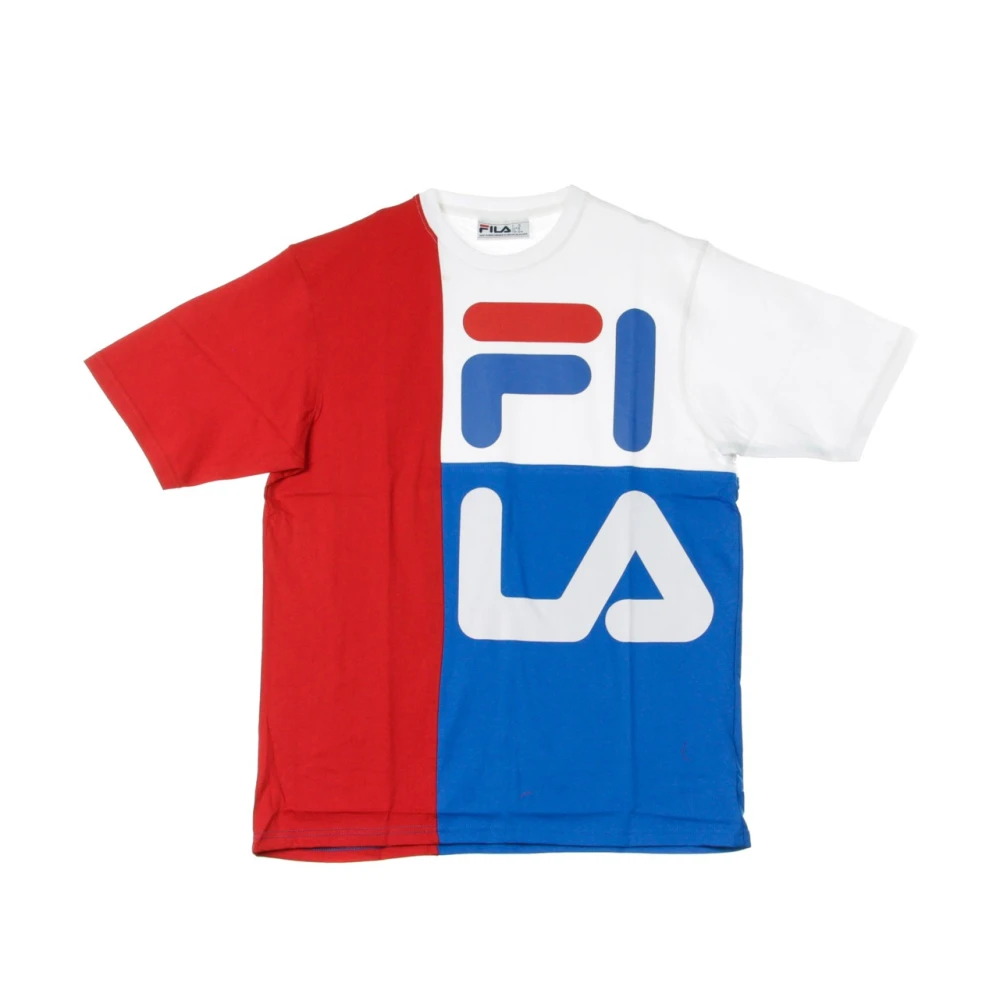 Fila Kleur geblokkeerde Amerikaanse pasvorm T-shirt Multicolor Heren