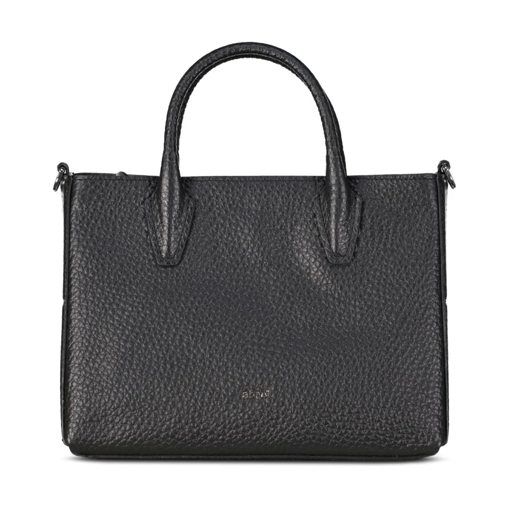 Abro Leren Handtas X-Bag Black Dames