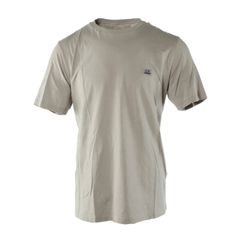 C.P. Company Grijze Katoenen T-shirt voor Heren Gray Heren