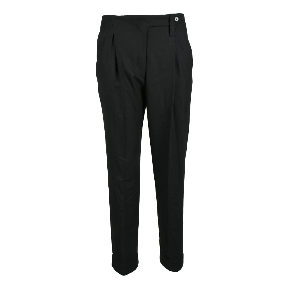 Marella Monochrome Stijlvolle Broek Black Dames