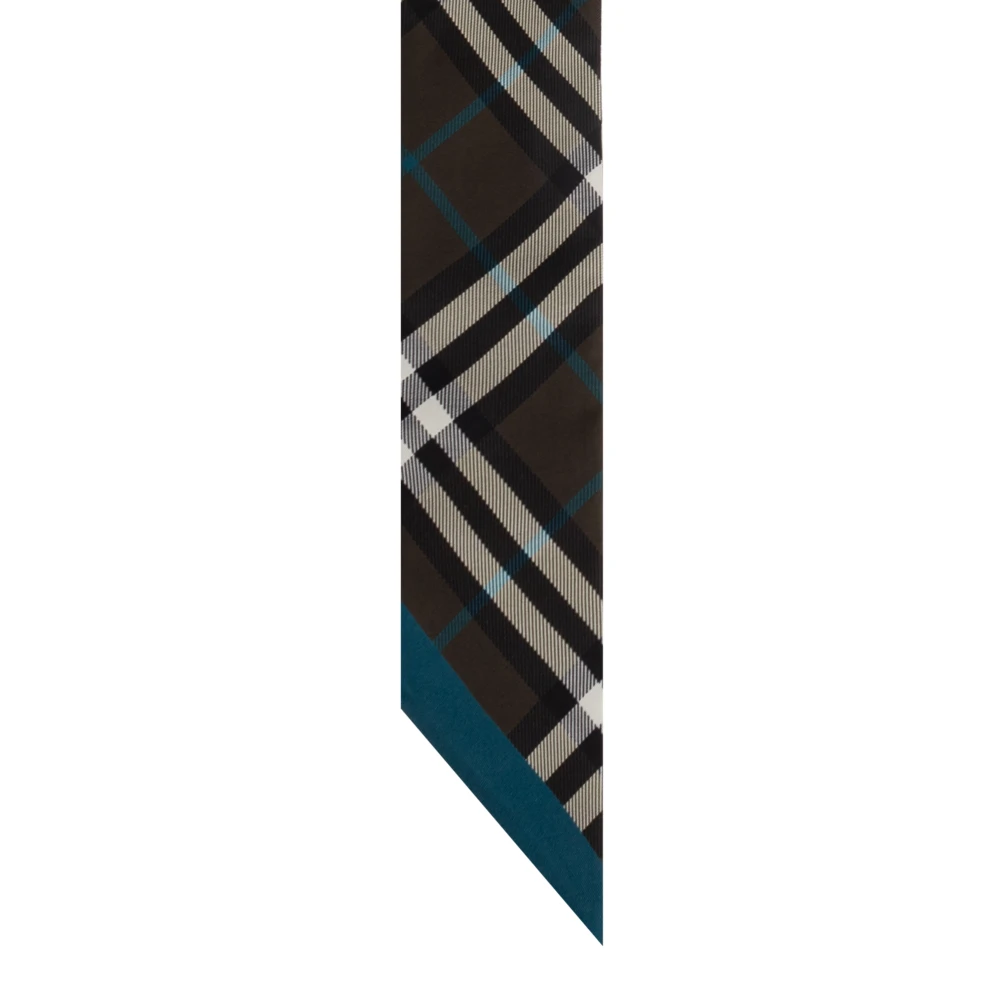 Burberry Zijden sjaal Multicolor Unisex