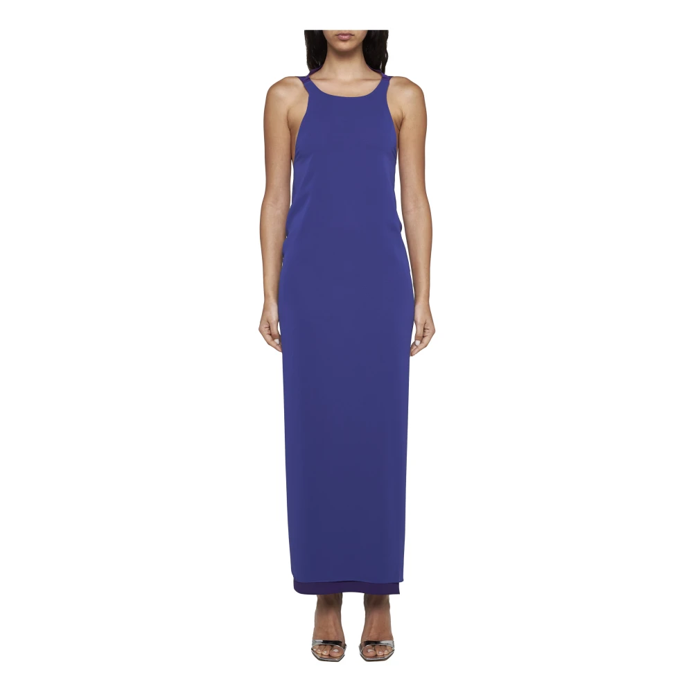 Blanca Vita Paarse Elegante Jurken Blue Dames