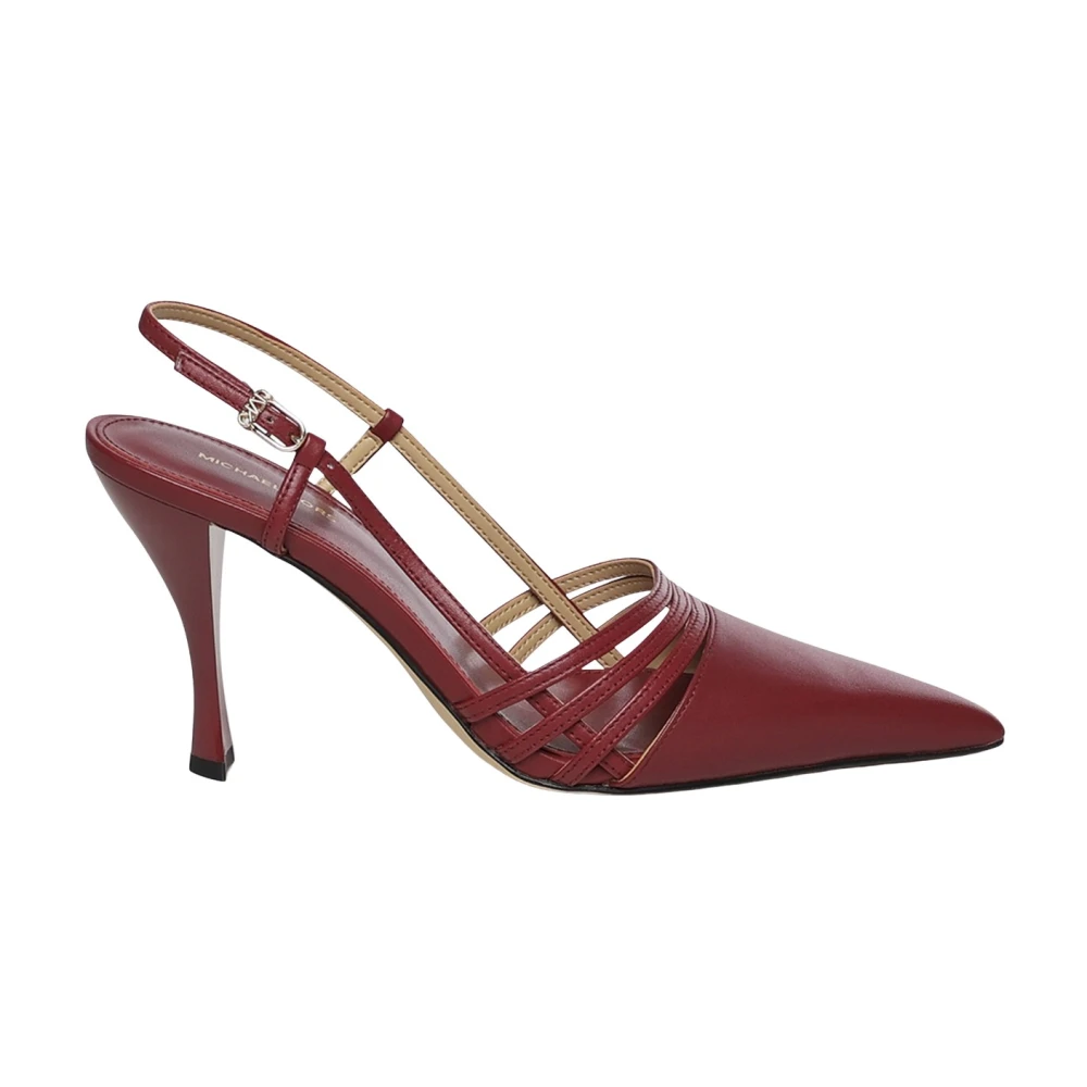 Michael Kors Women's Brown Haisley Slingback Pump - Pumps - 4 Uk - Shoes