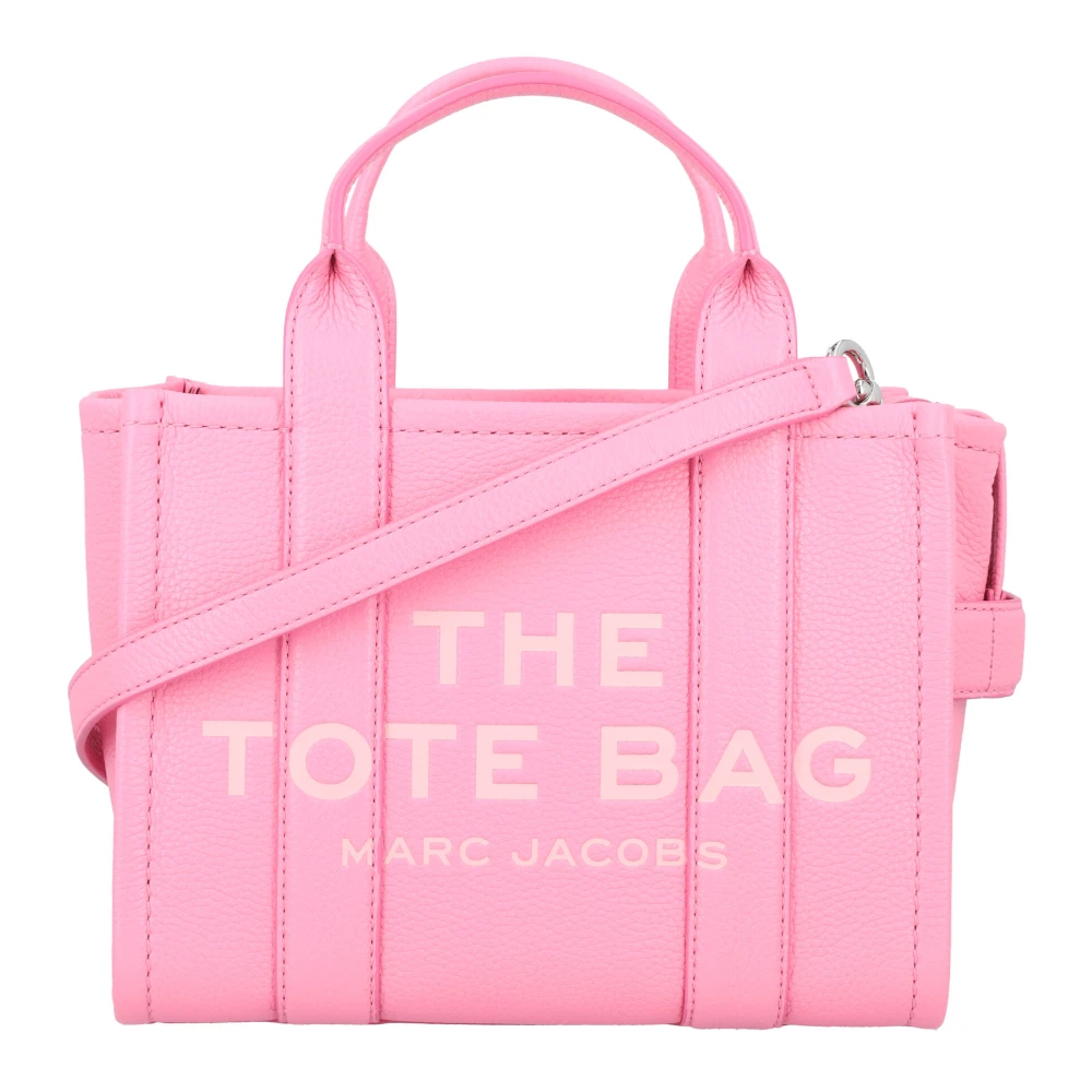 Marc Jacobs Petal Pink Mini Tote Läder Väska Pink, Dam