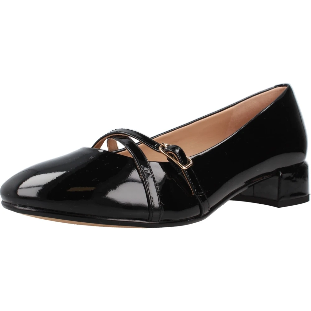 Geox , Damen, Schuhe, Schwarzk, 39 Eu 