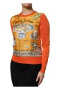 haut-en-soie-orange-a-col-rond