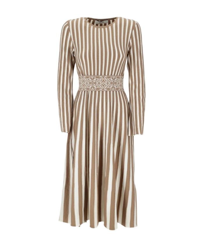 robe-longue-rayee