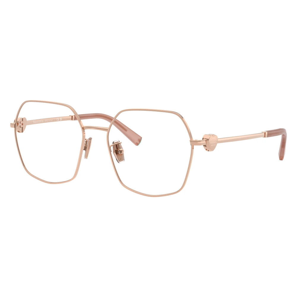 Tiffany Women's Gold Woman Tf1165bd 6105 Optical Frames Steel Geometric Normal - Image 2