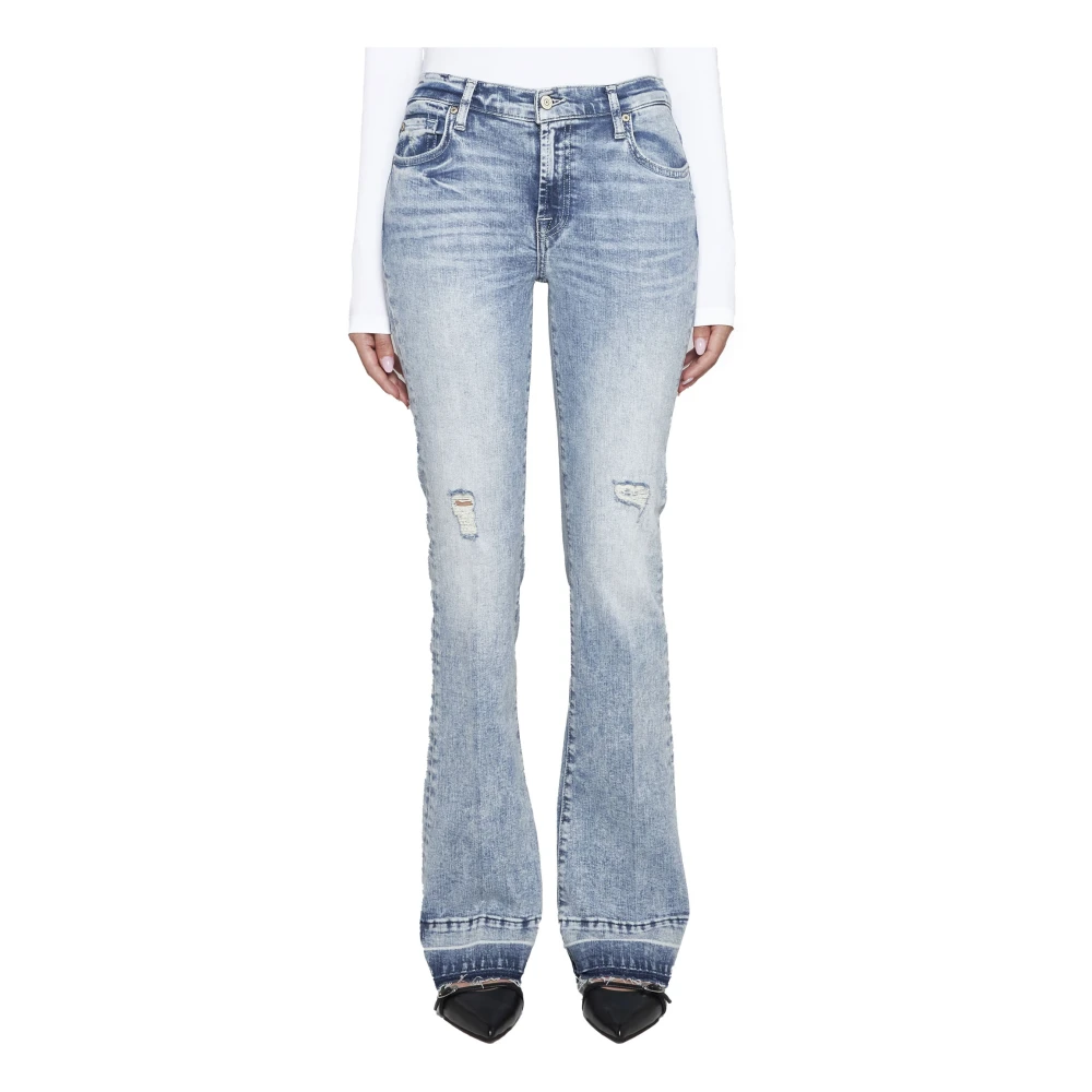 7 For All Mankind Blauwe Jeans voor Mannen Blue Dames