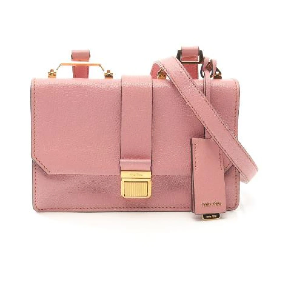 Pre-owned > Pre-owned Bags > Pre-owned Shoulder Bags - - Miu Miu Pre-owned - Modalova