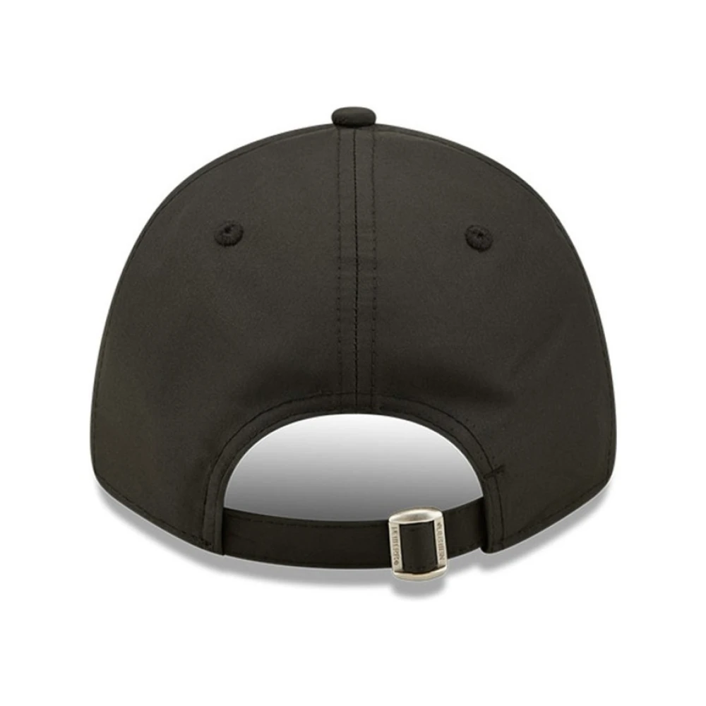new era Zwarte Bulls Stack Logo Pet Black Heren
