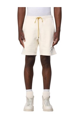 yellow-cream-signature-logo-shorts