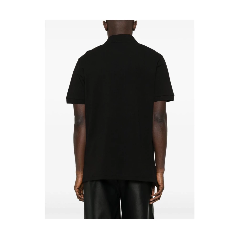 Versace Jeans Couture Zwarte Trui met Zak en Knopen Black Heren
