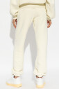 pantalon-de-jogging-creme-a-logo