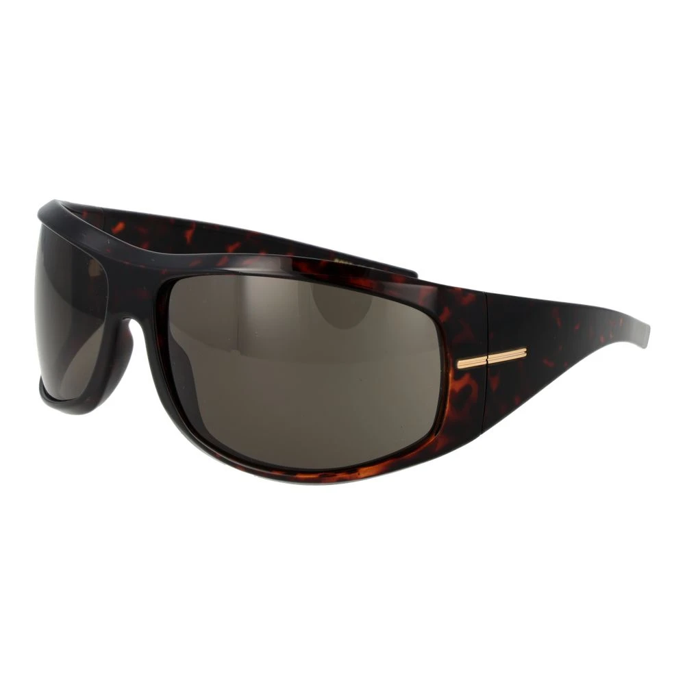 Hugo Women's Brown Sunglasses Rectangle Style