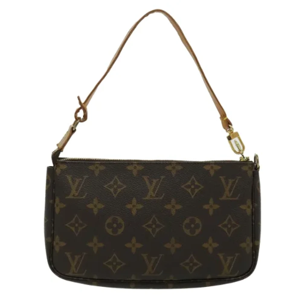 Louis Vuitton Vintage Pre-owned Fabric pouches Brown Dames
