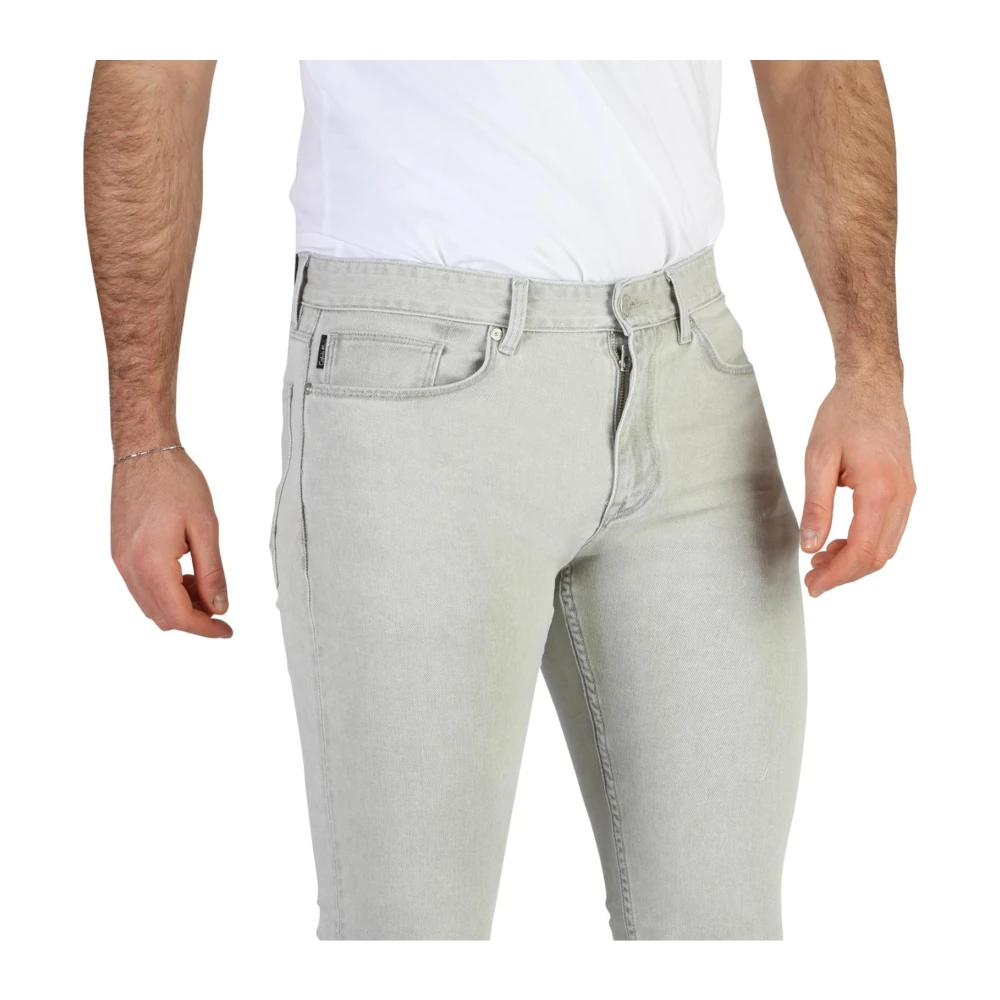 Calvin Klein Slim-fit Jeans Gray Heren
