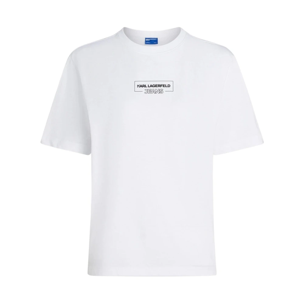 Karl Lagerfeld Hombre Blanco Camisetas, Talla: Xs