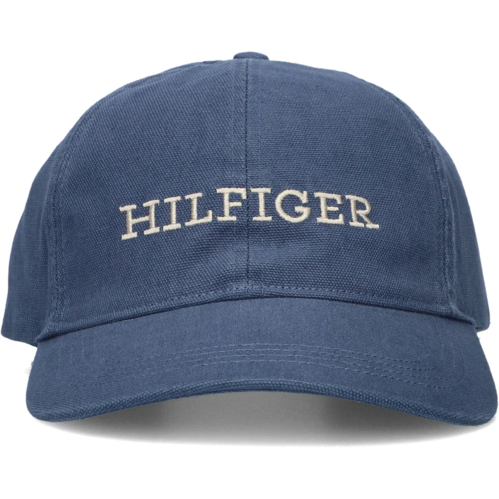 Tommy Hilfiger Monotype Soft 6 Panel Cap Blue Heren