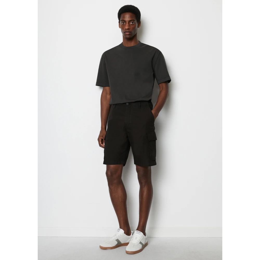 Marc O'Polo Shorts model Eksjö relaxed Black Heren