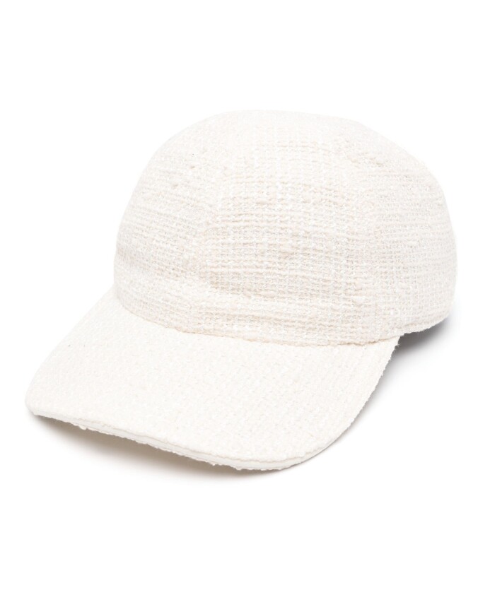 chapeau-casual-beige-en-coton-et-viscose