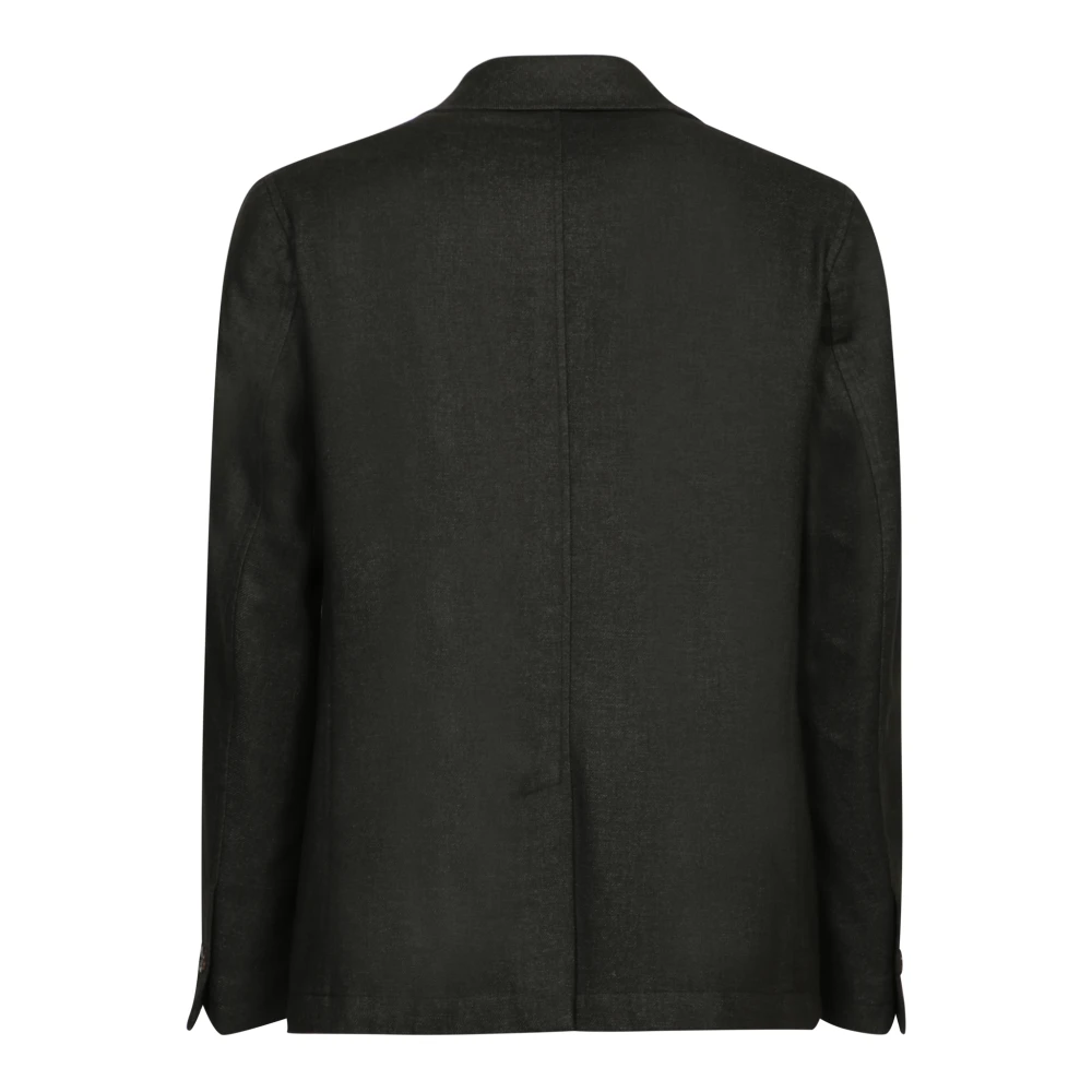 Dell'oglio Groene Blazer voor Mannen Aw24 Green Heren