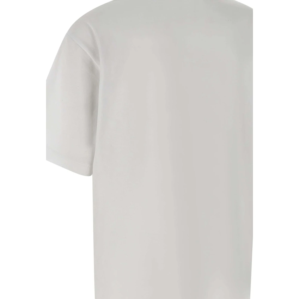 Iceberg Dames Katoenen T-shirt Wit Korte Mouwen White Dames