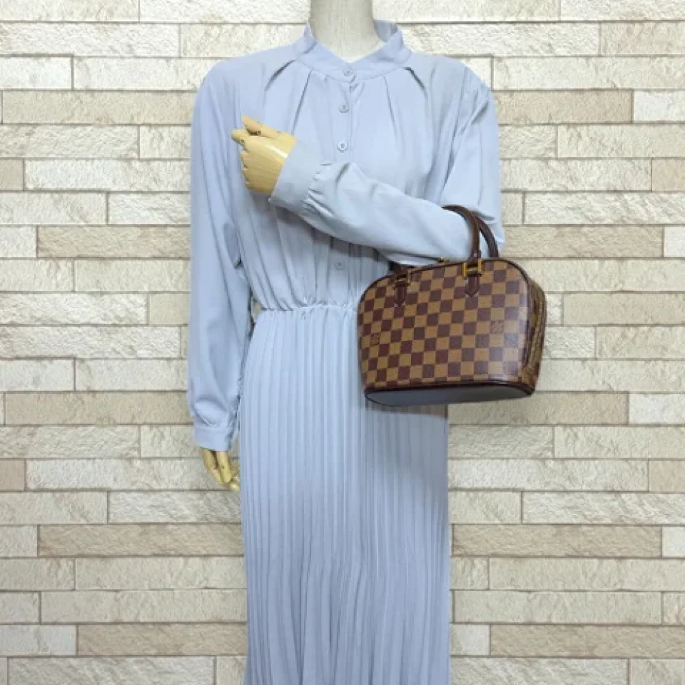 Louis Vuitton Vintage Pre-owned Canvas handbags Brown Dames