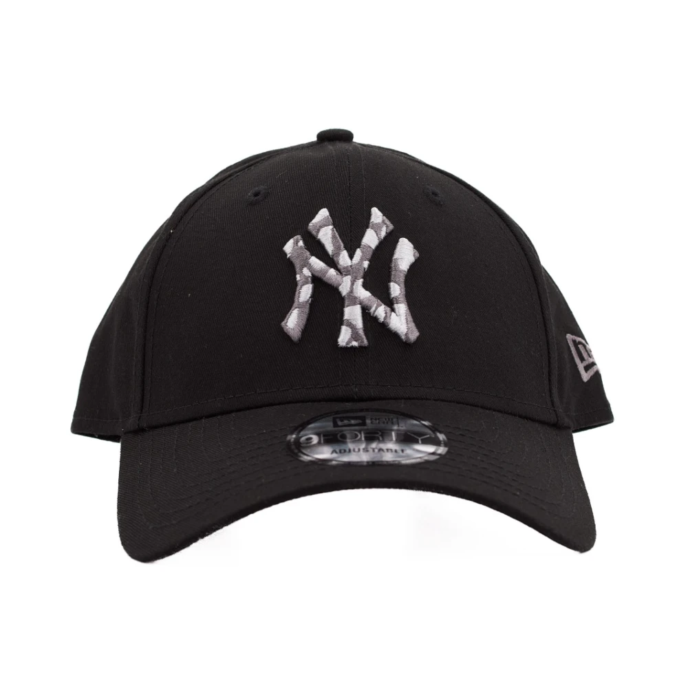 new era NY Yankees Zwart Grijs Baseball Pet Black Heren