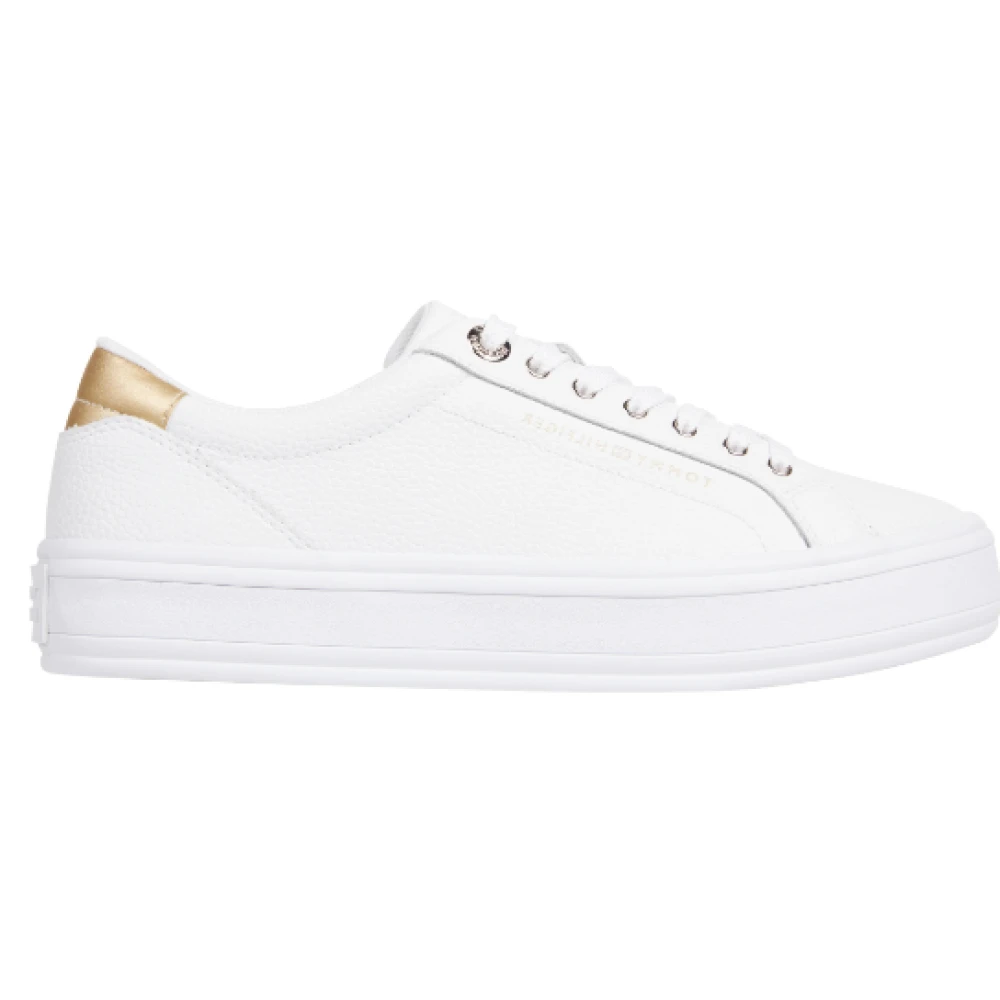 Tommy Hilfiger Women's White Casual Sneakers For Men And