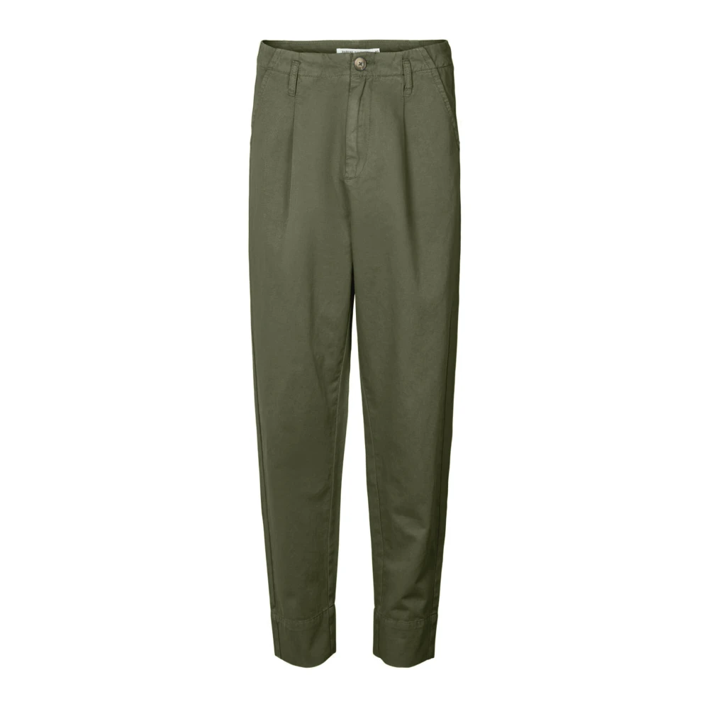 Rabens Saloner Diepgroene Raina Broek Green Dames