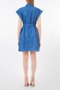 short-denim-dress