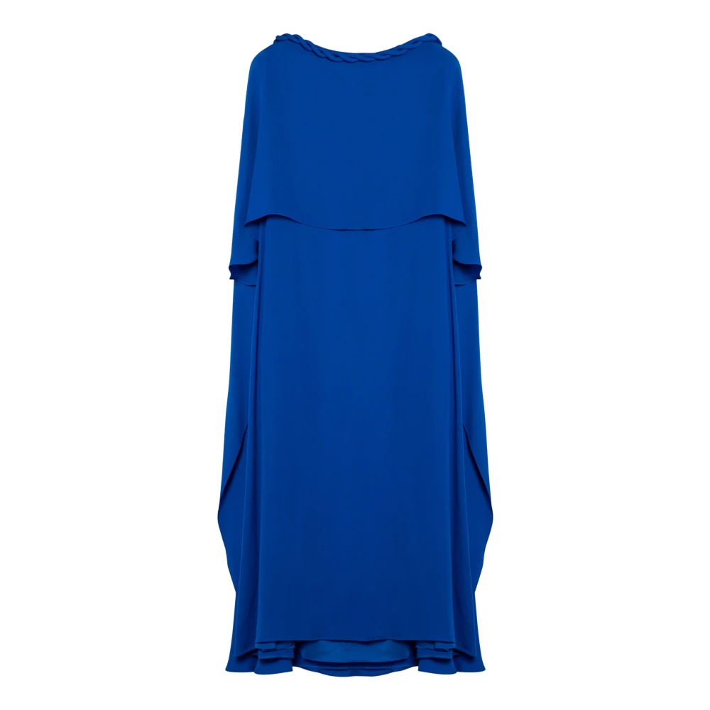 Valentino Garavani Lange Damesjurk Elegante Stijl Blue Dames