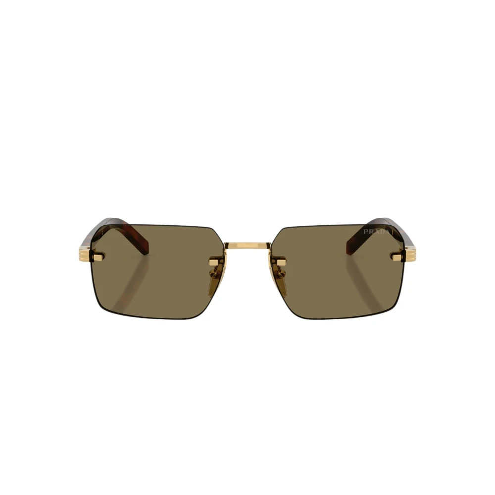Prada D55s Sunglasses - Male - Sunglasses - Yellow - 55 Mm - Accessories - Image 4