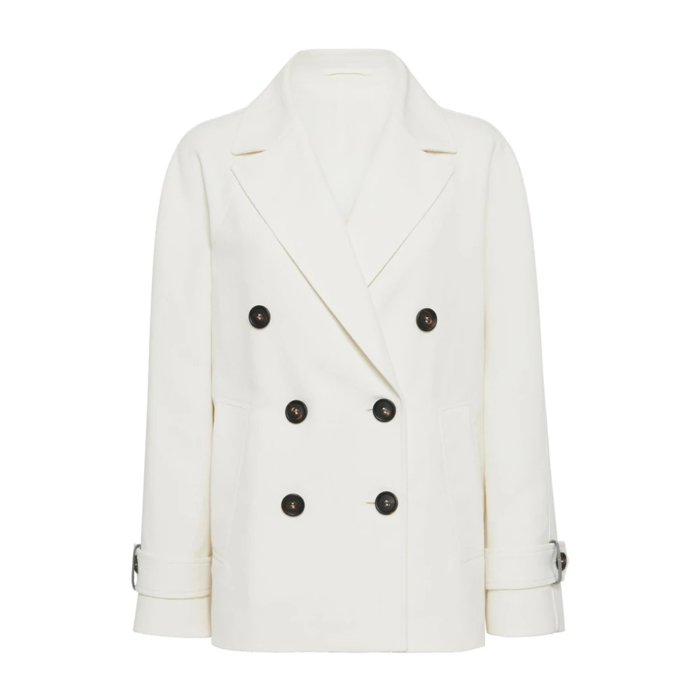 Coats > Trench Coats - - Brunello Cucinelli - Modalova