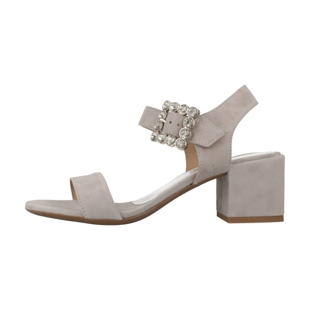 Alpe High Heel Sandals Gray Dames