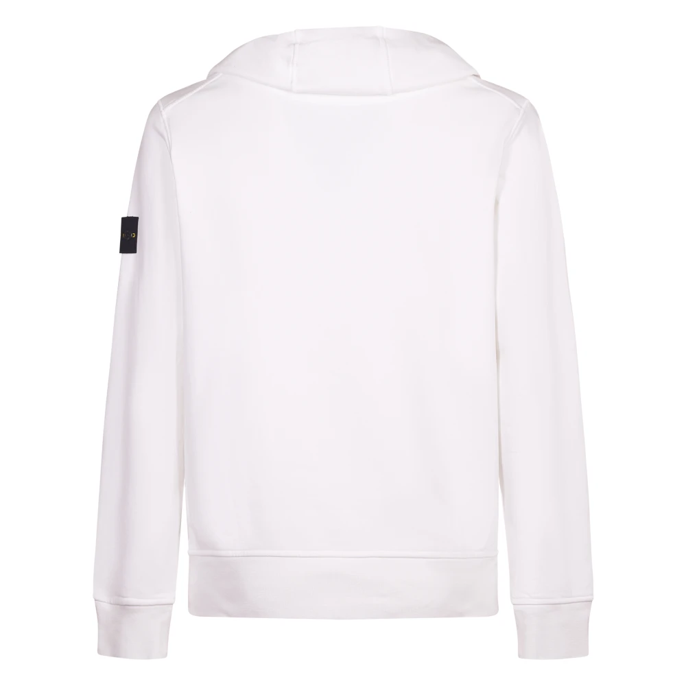 Stone Island Witte Sweaters voor Mannen White Heren