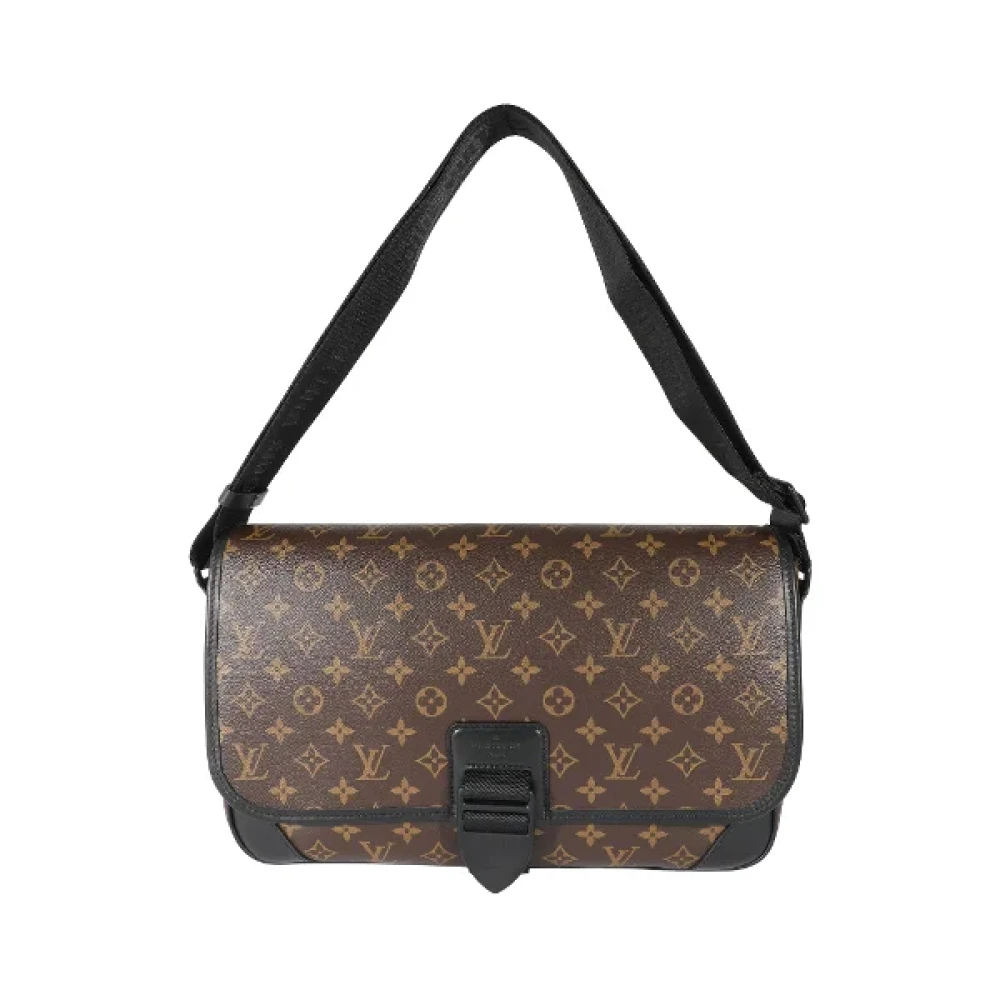 Louis Vuitton Vintage Pre-owned Canvas crossbody-bags Brown Dames