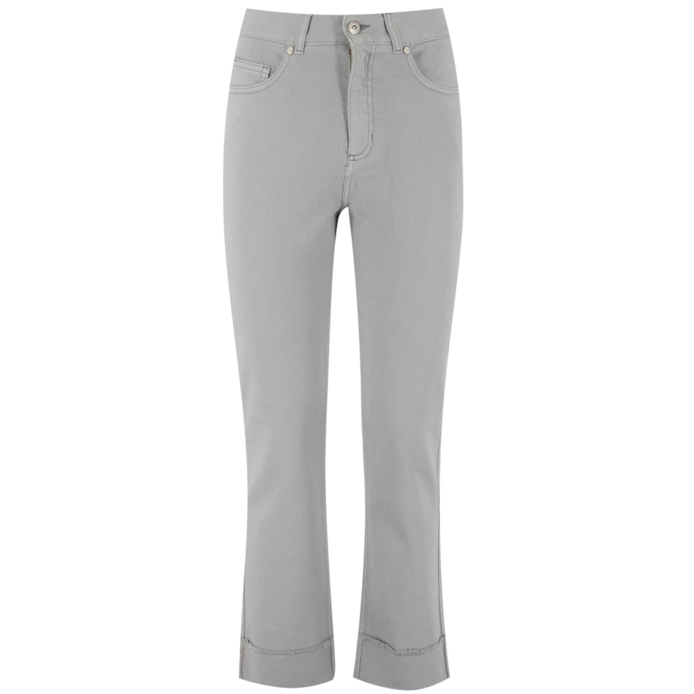 Panicale Jewelled High-Waisted Broek Gray Dames