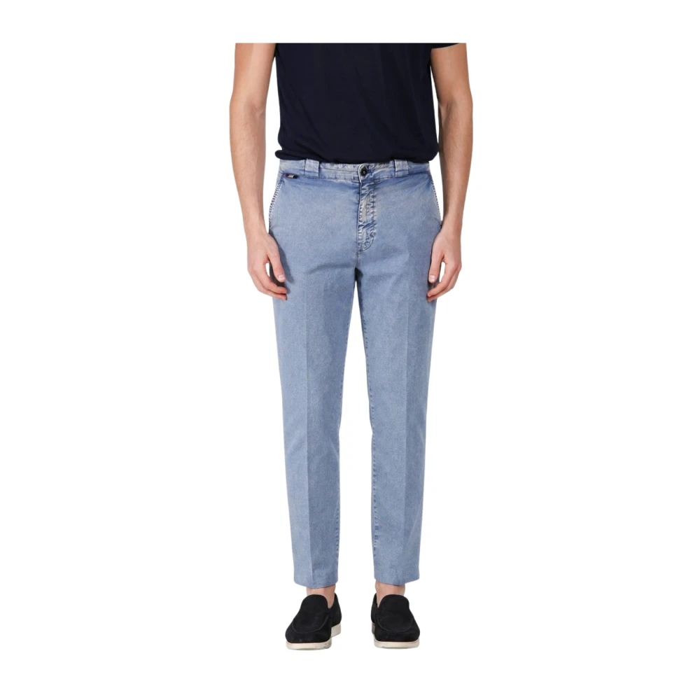 Mason's Uomo Blu Pantaloni, 2XL, New,